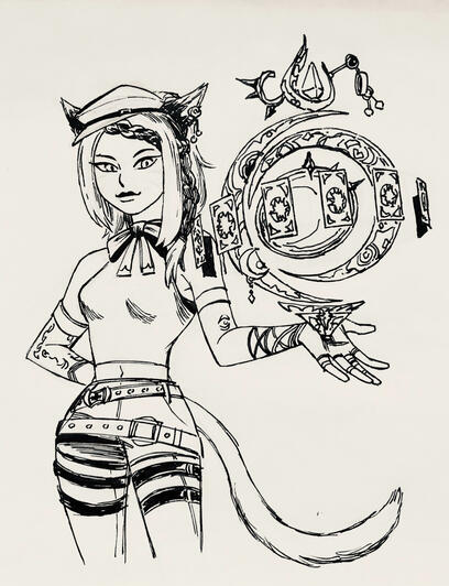 Rae Borealis - Linework